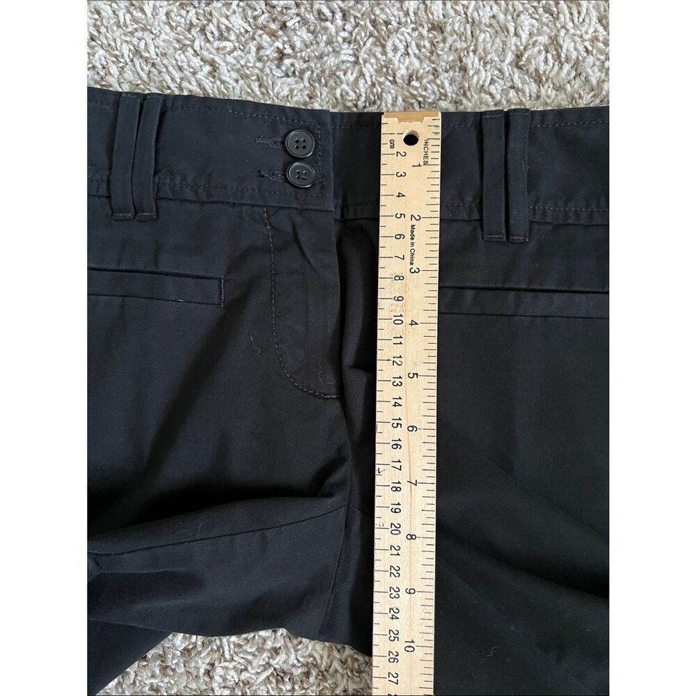 NWT LOFT Julie Cropped Pants Skinny Black in Size 0 - Picture 10 of 14